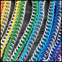 Rubber Half-Persian 3-in-1 Bracelets
