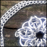 Celtic Star Pendant - Silvertone