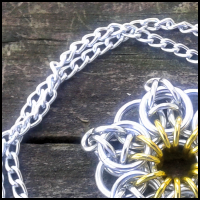 Celtic Star Pendant - Yellow