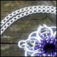 Celtic Star Pendant - Purple